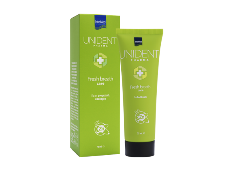 Unident Pharma Fresh Breath Care Toothpaste 75ml