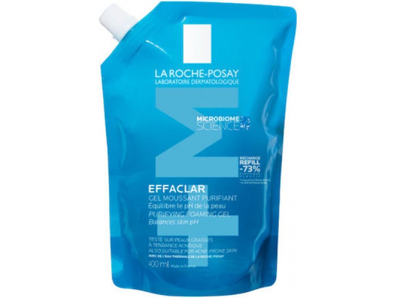 La Roche Posay Effaclar +M Purifying Foaming Gel  Refill 400ml