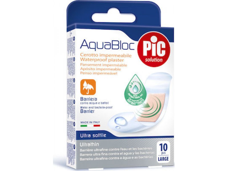 Pic Solution Aqua Bloc Antibacterial 25 x 72 mm 7.2x2.5cm 10pcs