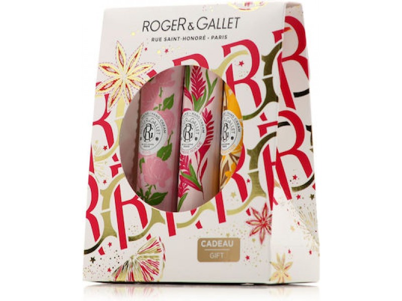 Roger & Gallet  Bestsellers Hand Creams Christmas Set 30ml