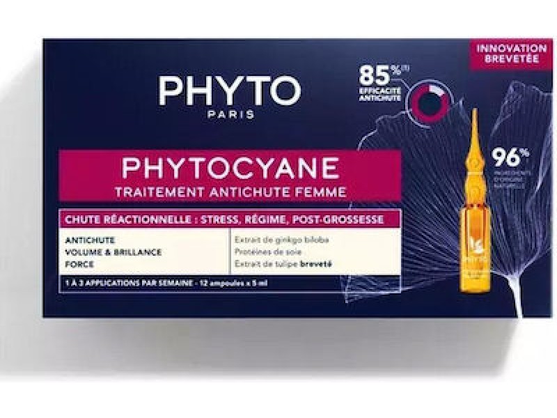 Phyto Phytocyane Anti-hair loss treatment for women 12amp x 5ml