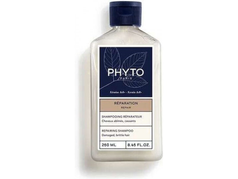 Phyto Repairing Shampoo For Damaged / Brittle Hair 250ml