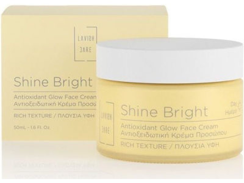 Lavish Care Shine Bright Antioxidant Glow Face Cream Rich Texture 50ml