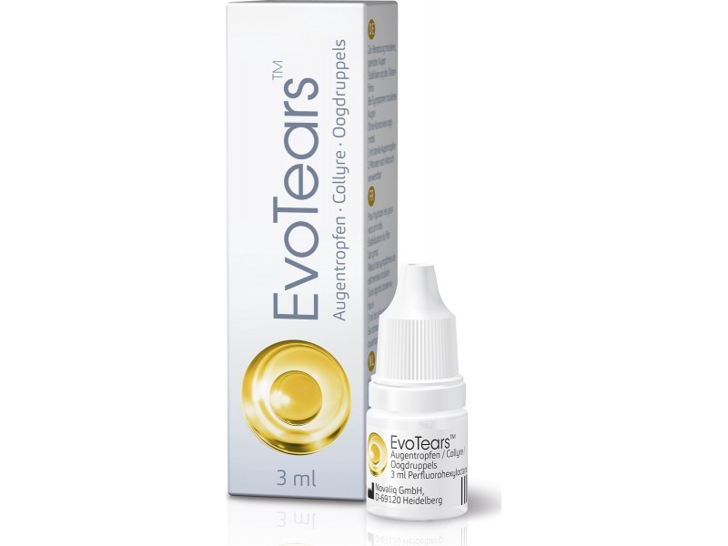 Ursapharm EvoTears Eye Drops for Dry Eyes 3ml