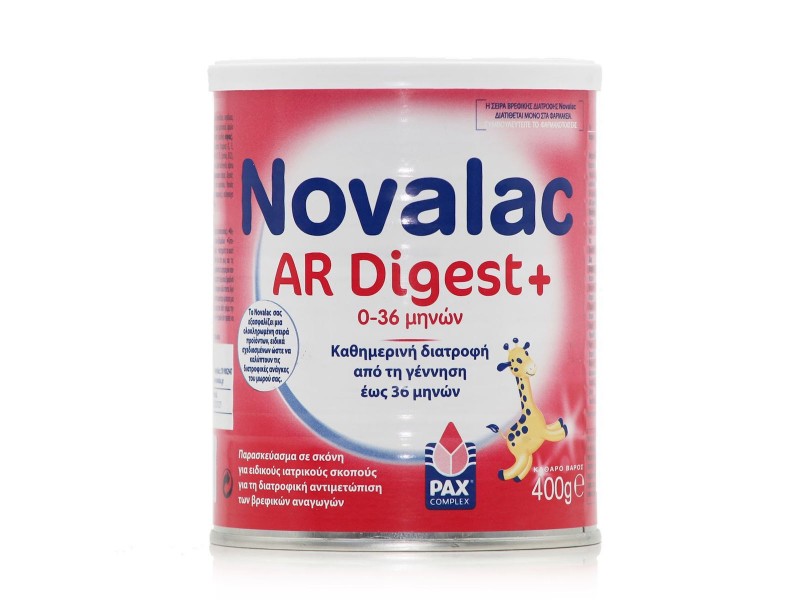 Novalac Anti-reducing milk powder AR Digest + for 0m+ 400gr