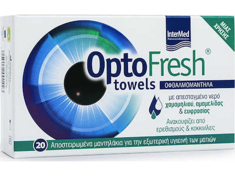 InterMed OptoFresh Ophthalmic Towels  20pcs