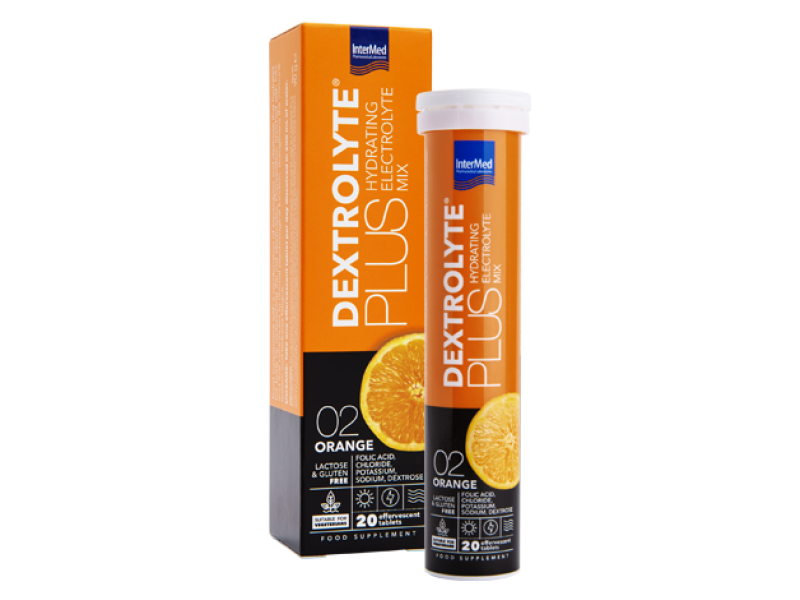 InterMed Dextrolyte Plus Orange 20 eff.tabs