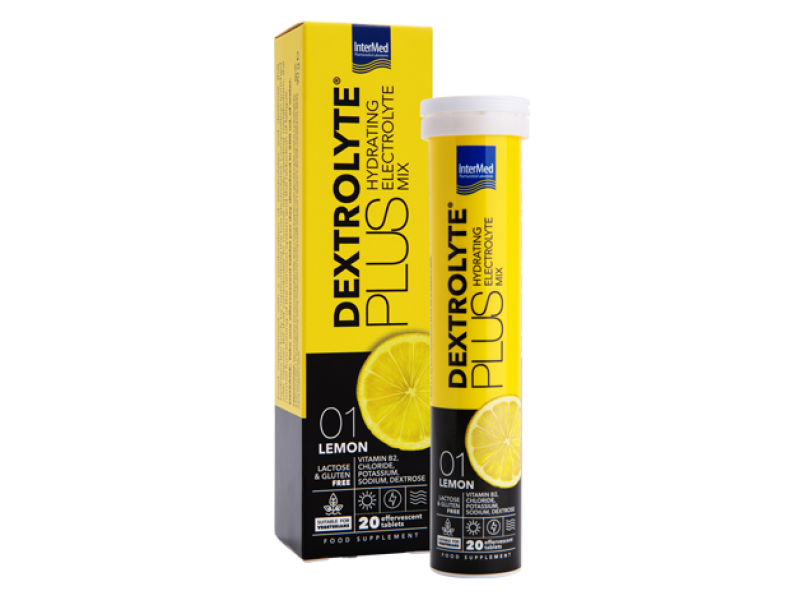 InterMed Dextrolyte Plus Lemon 20 eff. tabs