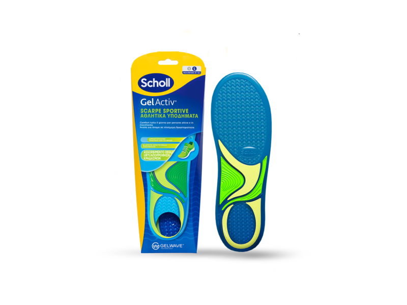 Scholl Gel Activ Trainer Insoles Large