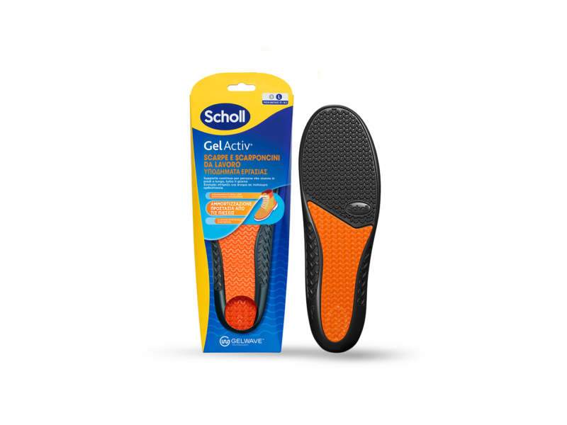 Scholl Gel Activ Work & Boot Insoles Large