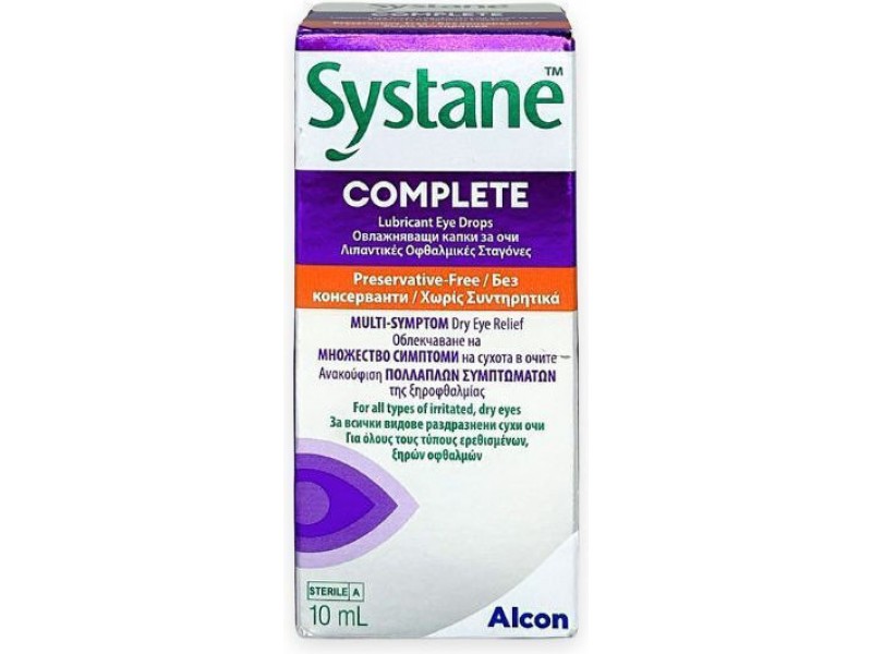 Systane Complete Eye Drops 10 ml