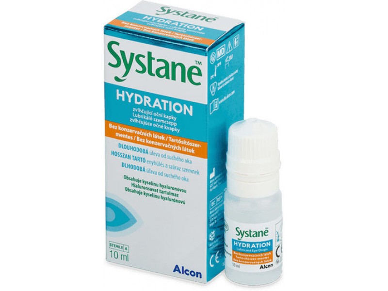 Systane Hydration Preservative Free Lubricant Eye Drops 10 ml