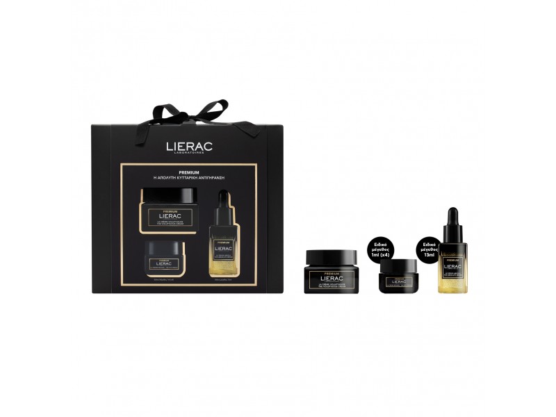 Lierac Premium Voluptueuse Skin Care Set for Αnti-ageing & Brightening