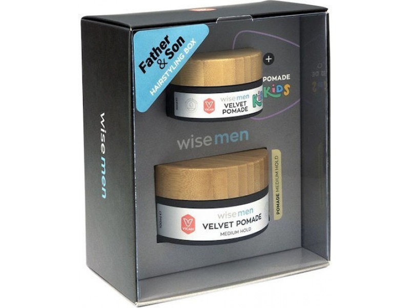 Vican Wise Men Hair Styling 100  ml & Kids Velvet Pomade 30 ml