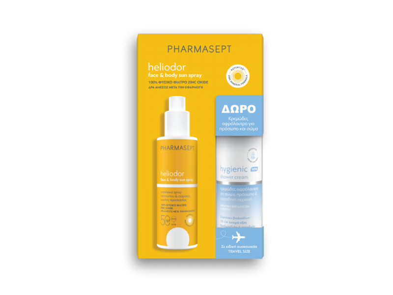 Pharmasept Heliodor Promo Face & Body Spray Sun Cream SPF 50