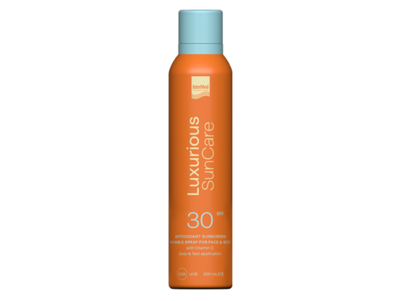 Intermed Luxurious Suncare Antioxidant Sunscreen Invisible Spray SPF 30 200ml