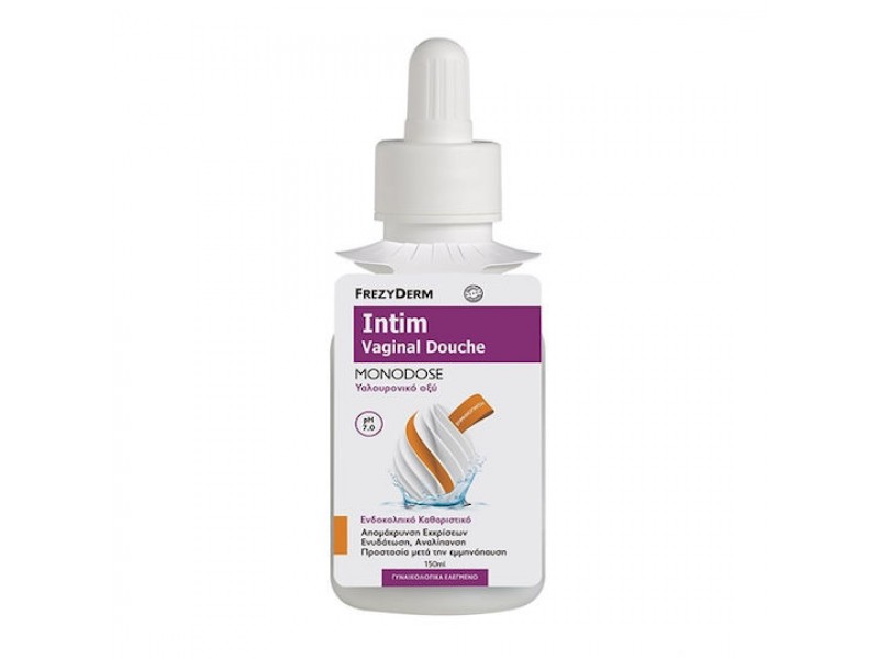 Frezyderm Intim Vaginal Douche Monodose Hyaluronic Acid pH 7.0 150ml