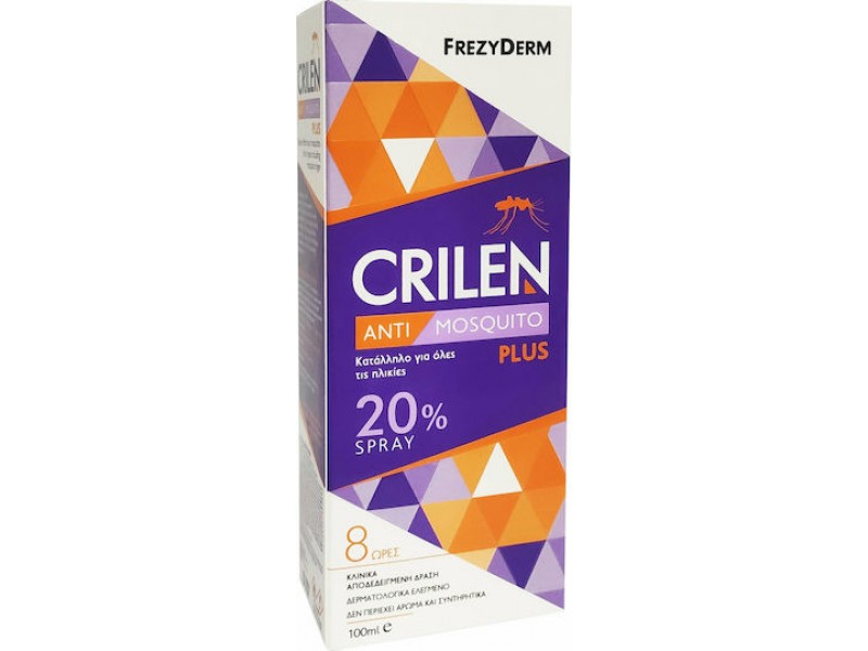 Frezyderm Crilen Anti Mosquito Plus 20%  Spray 100ml