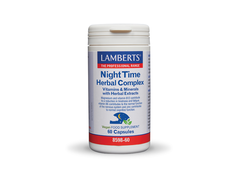 Lamberts Night Time Herbal Complex 60 caps