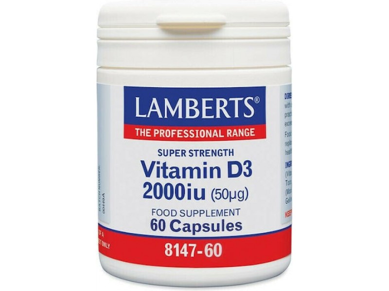 Lamberts Vitamin D3 2000iu 60 caps