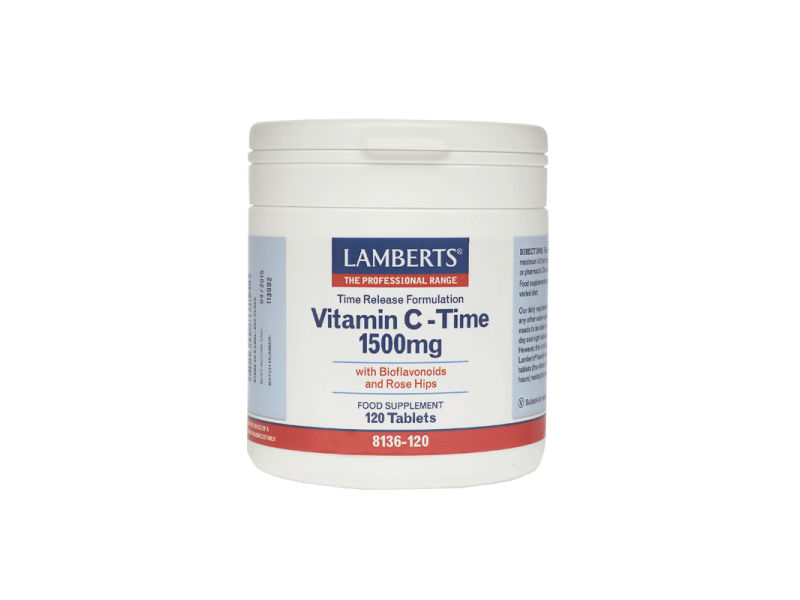 Lamberts Vitamin C Time Release 1500mg 120 tabs