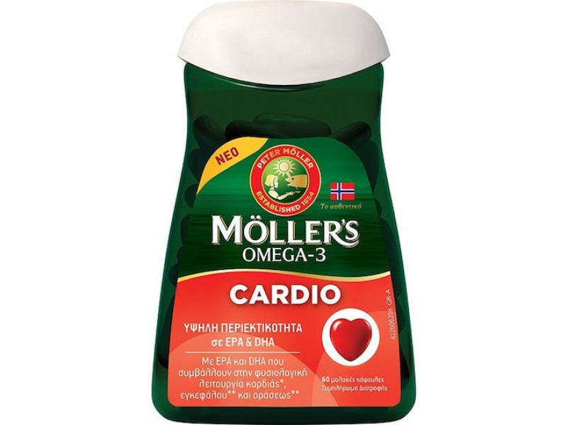 Mollers Omega-3 Cardio 60 caps