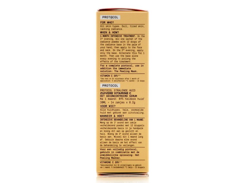 Lierac Radiance Protocol Anti-Aging Face Serum with Vitamin C for Radiance 30ml