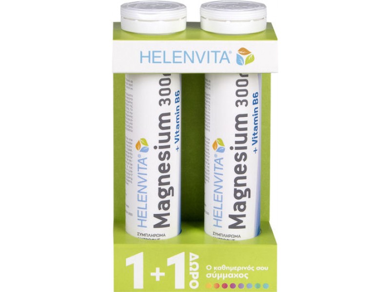 Helenvita Magnesium 300mg + Vitamin B6 40 eff.tabs