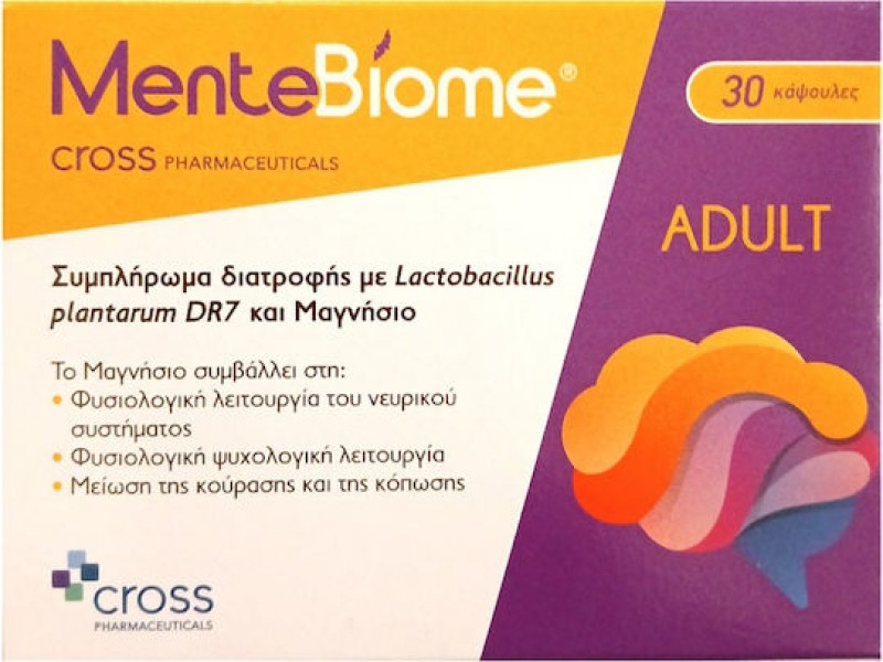 Cross Pharmaceuticals MenteBiome 30 capsules