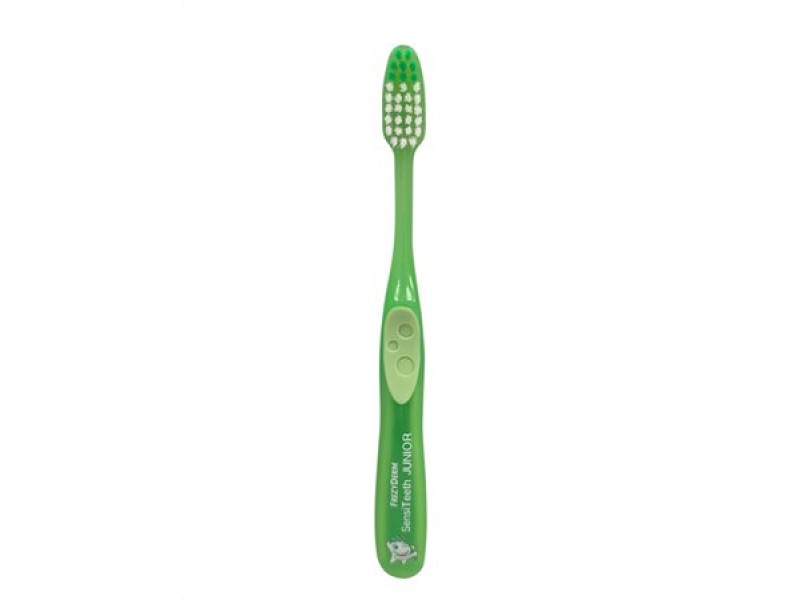 FREZYDERM SENSITEETH JUNIOR TOOTHBRUSH SOFT GREEN